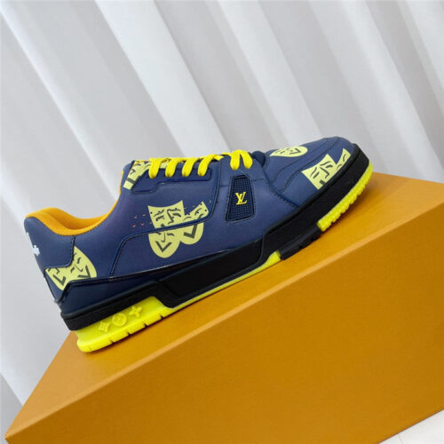 High Quality Luxury Louis Vuitton Retro Couple Sneakers – Style 99747 product detail
