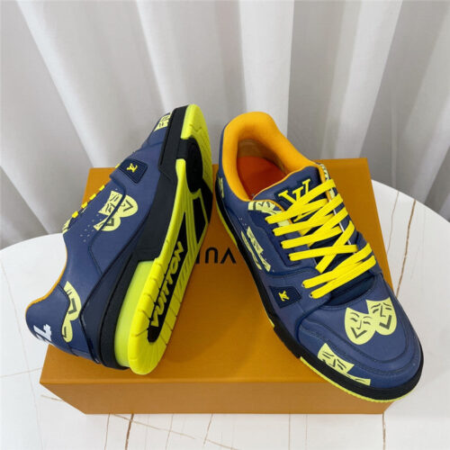 High Quality Luxury Louis Vuitton Retro Couple Sneakers – Style 99747 product detail