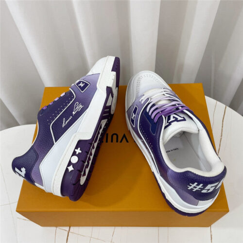 High Quality Luxury Louis Vuitton Retro Couple Sneakers – Style 13859 alternate view