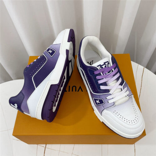 High Quality Luxury Louis Vuitton Retro Couple Sneakers – Style 13859 product detail