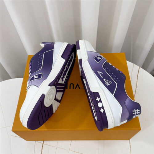 High Quality Luxury Louis Vuitton Retro Couple Sneakers – Style 13859 product detail