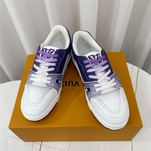 High Quality Luxury Louis Vuitton Retro Couple Sneakers – Style 13859