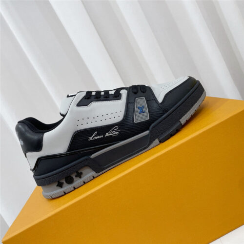 High Quality Luxury Louis Vuitton Retro Couple Sneakers – Style 23491 product detail