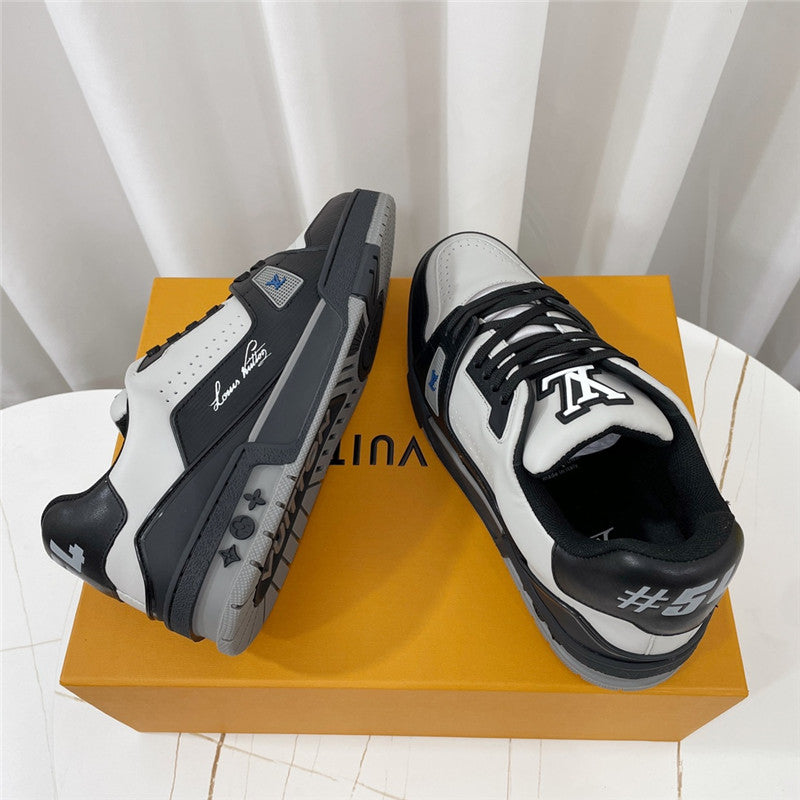 High Quality Luxury Louis Vuitton Retro Couple Sneakers – Style 23491 product detail