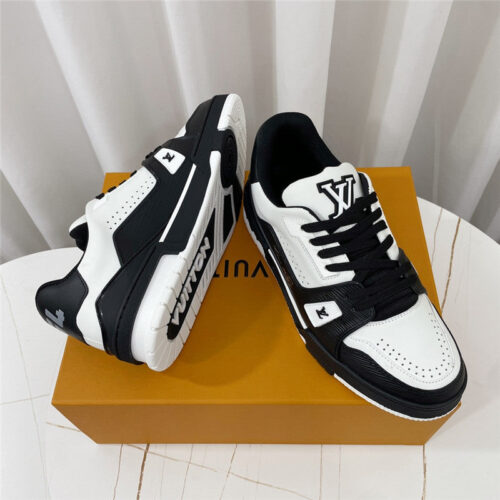 High Quality Luxury Louis Vuitton Retro Couple Sneakers – Style 75459 product detail