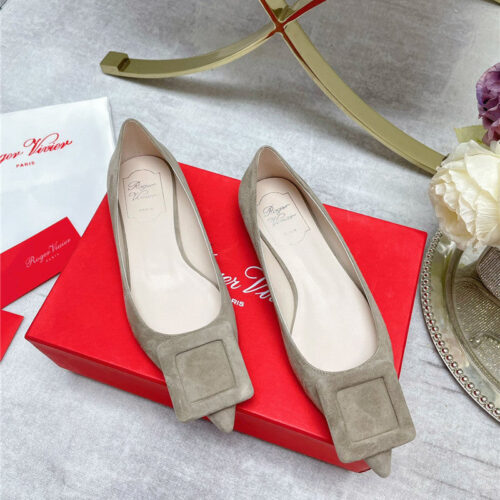 High Quality Luxury Roger Vivier Stiletto All-Match Womens Shoes