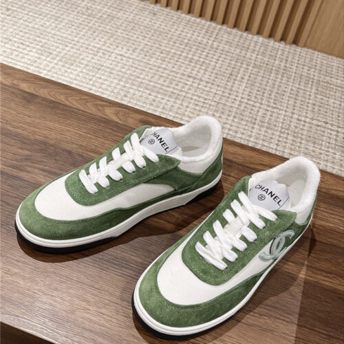 High Quality Luxury Chanel Suede Panda Shoes Casual Sneakers – Style 94726