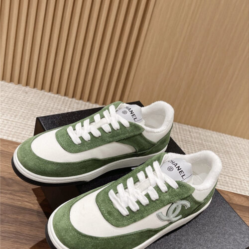High Quality Luxury Chanel Suede Panda Shoes Casual Sneakers – Style 94726 product detail