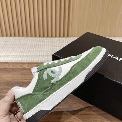 High Quality Luxury Chanel Suede Panda Shoes Casual Sneakers – Style 94726 alternate view