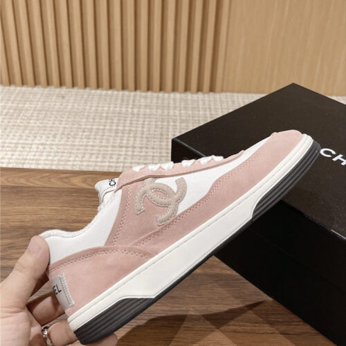 High Quality Luxury Chanel Suede Panda Shoes Casual Sneakers alternate view