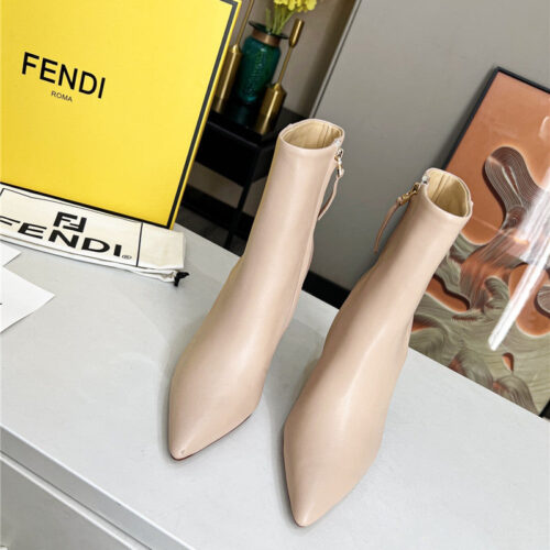 High Quality Luxury Fendi First Ankle Boots – Style 19283 product detail