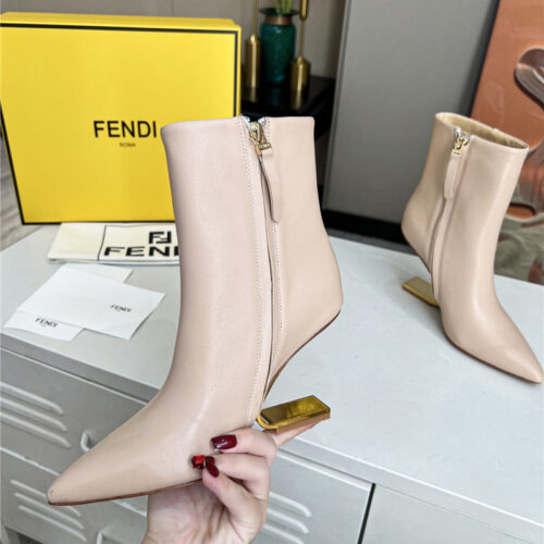 High Quality Luxury Fendi First Ankle Boots – Style 19283 product detail