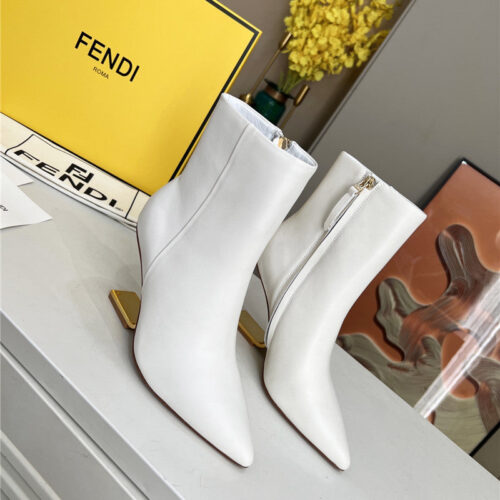 High Quality Luxury Fendi First Ankle Boots – Style 29459