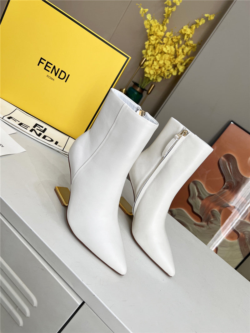 High Quality Luxury Fendi First Ankle Boots – Style 29459
