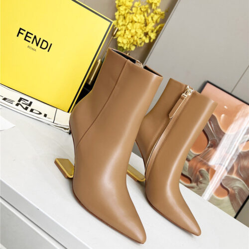 High Quality Luxury Fendi First Ankle Boots