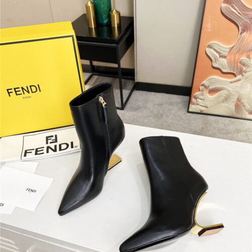 High Quality Luxury Fendi First Ankle Boots – Style 55443 product detail