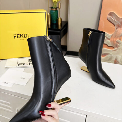High Quality Luxury Fendi First Ankle Boots – Style 55443 product detail