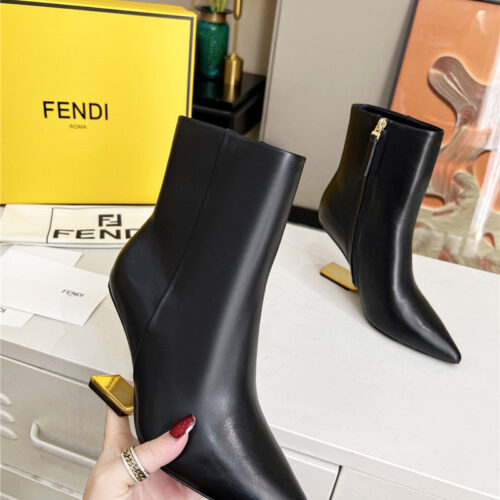 High Quality Luxury Fendi First Ankle Boots – Style 55443 product detail