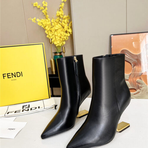 High Quality Luxury Fendi First Ankle Boots – Style 55443 alternate view