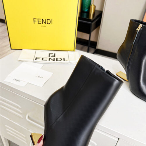 High Quality Luxury Fendi First Ankle Boots – Style 55443 product detail