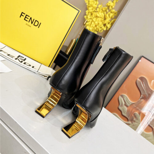 High Quality Luxury Fendi First Ankle Boots – Style 55443 product detail