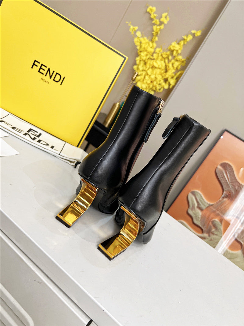 High Quality Luxury Fendi First Ankle Boots – Style 55443 product detail