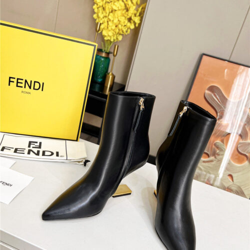 High Quality Luxury Fendi First Ankle Boots – Style 55443 product detail
