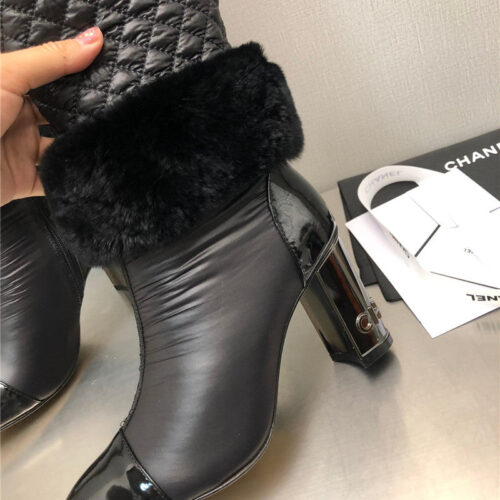 High Quality Luxury Chanel Colorblock Classic Embroidered Long Boots – Style 03494 product detail