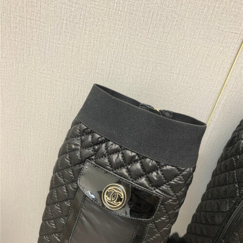 High Quality Luxury Chanel Colorblock Classic Embroidered Long Boots – Style 03494 product detail