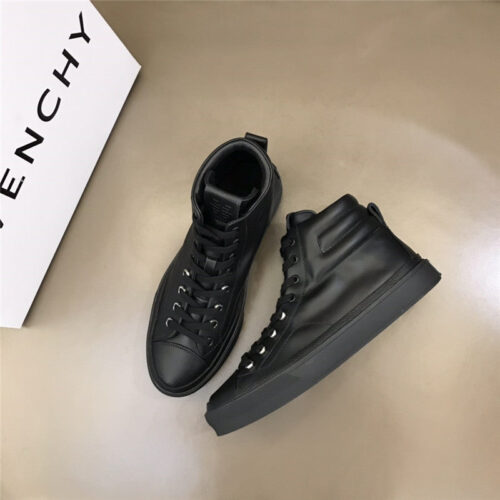 High Quality Luxury Givenchy Mens High-Top Lace-Up Casual Sneakers – Style 87907 alternate view