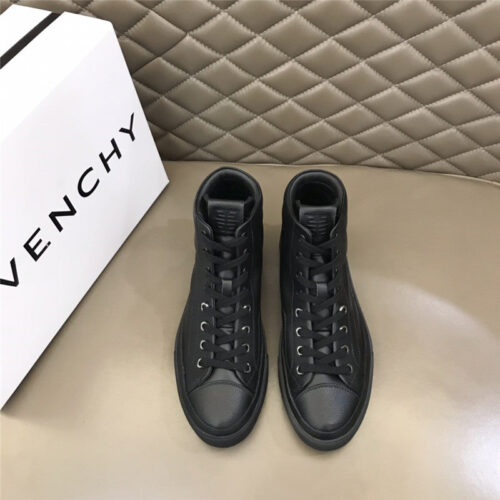High Quality Luxury Givenchy Mens High-Top Lace-Up Casual Sneakers – Style 87907 product detail