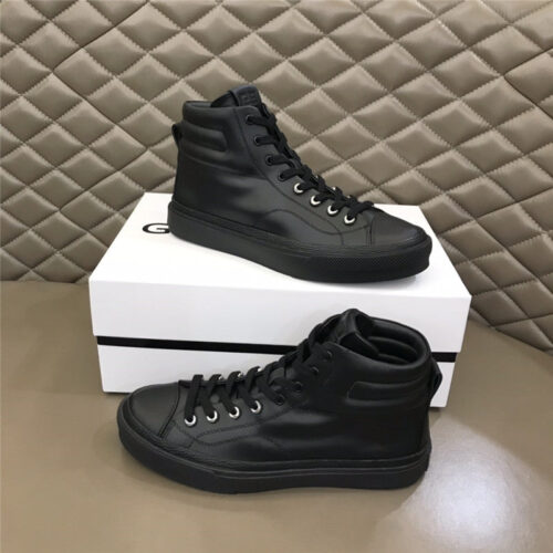 High Quality Luxury Givenchy Mens High-Top Lace-Up Casual Sneakers – Style 87907 product detail