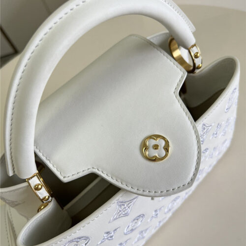 High Quality Luxury Louis Vuitton Capucines BB Embroidery Bag product detail