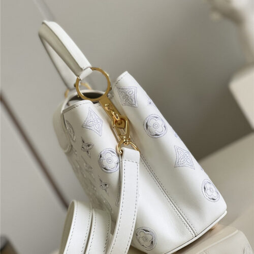 High Quality Luxury Louis Vuitton Capucines BB Embroidery Bag product detail