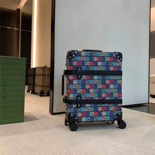 High Quality Luxury Gucci Globe-Trotter GG Luggage – Style 03374 alternate view