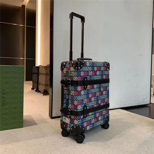 High Quality Luxury Gucci Globe-Trotter GG Luggage – Style 03374 product detail