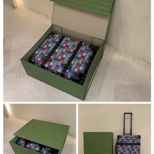 High Quality Luxury Gucci Globe-Trotter GG Luggage – Style 03374 product detail