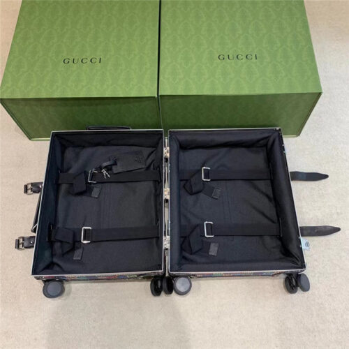 High Quality Luxury Gucci Globe-Trotter GG Luggage – Style 03374 product detail