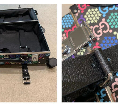 High Quality Luxury Gucci Globe-Trotter GG Luggage – Style 03374 product detail
