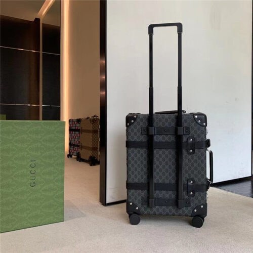 High Quality Luxury Gucci Globe-Trotter GG Luggage alternate view