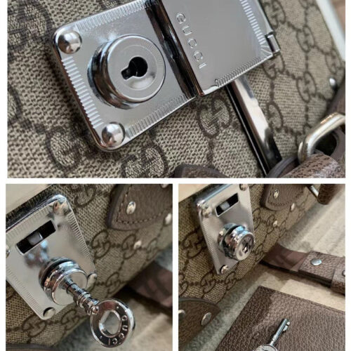 High Quality Luxury Gucci Globe-Trotter GG Luggage – Style 03372 product detail