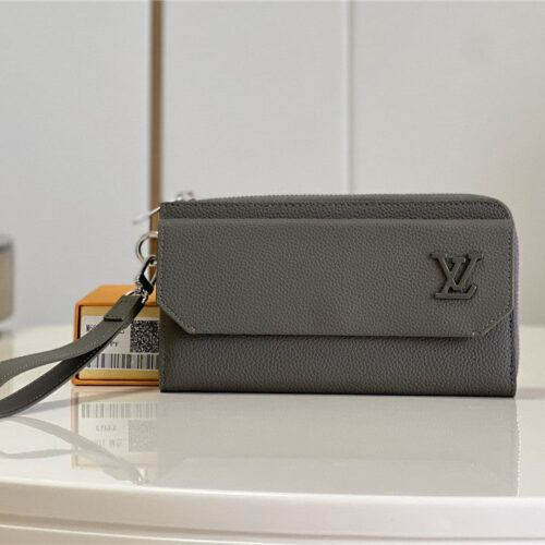 High Quality Luxury Louis Vuitton Aerogram Long Wallet – Style 47500