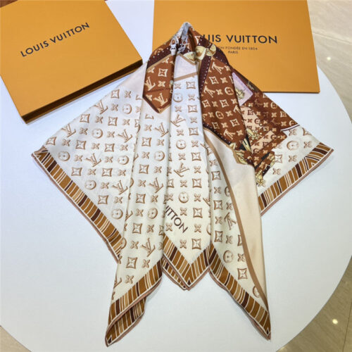 High Quality Luxury Chanel Logo Square Silk Scarf product detail