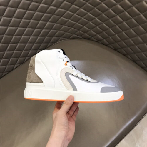 High Quality Luxury Balmain Mens High Top Sneakers – Style 45027 product detail