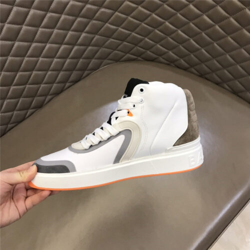 High Quality Luxury Balmain Mens High Top Sneakers – Style 45027 product detail