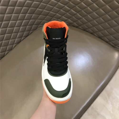 High Quality Luxury Balmain Mens High Top Sneakers product detail