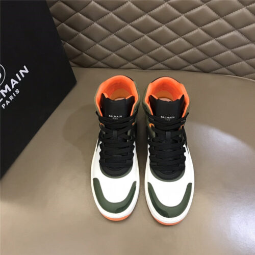 High Quality Luxury Balmain Mens High Top Sneakers product detail