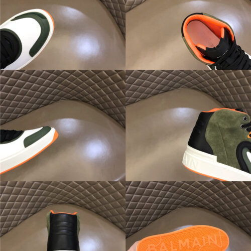 High Quality Luxury Balmain Mens High Top Sneakers product detail