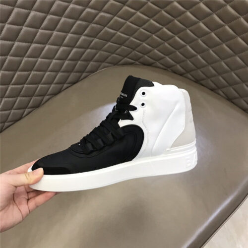 High Quality Luxury Balmain Mens High Top Sneakers – Style 81187 product detail
