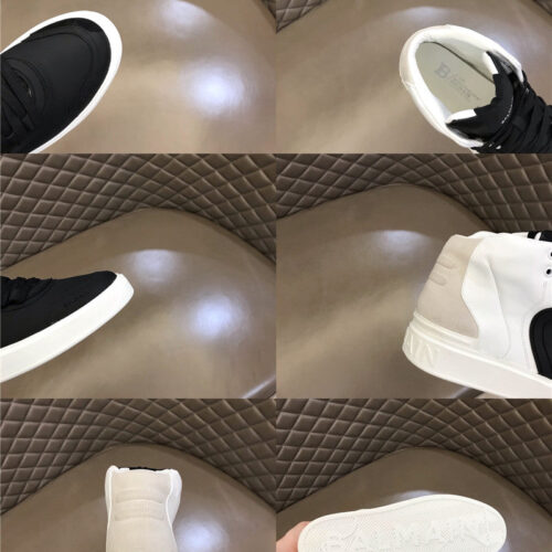 High Quality Luxury Balmain Mens High Top Sneakers – Style 81187 product detail